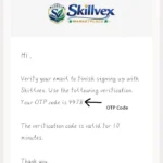 OTP Email for Mobile